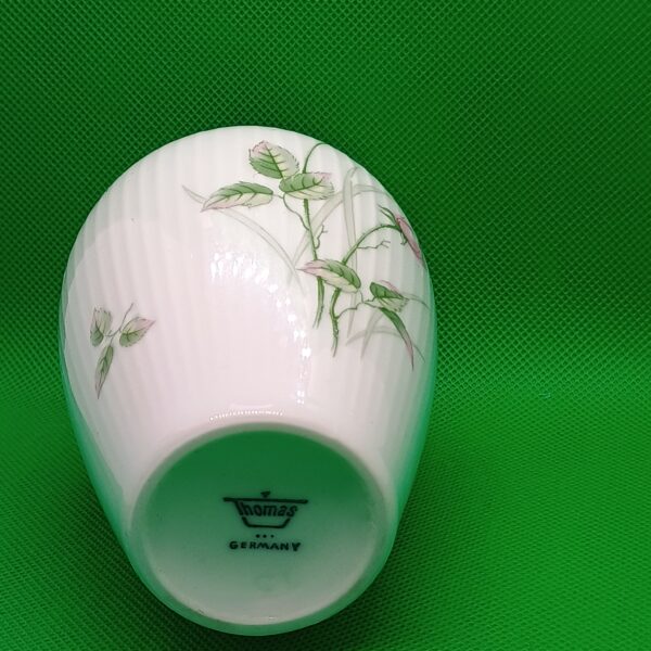 Vintage 50s Vase mit romantischen Rosen - Image 2