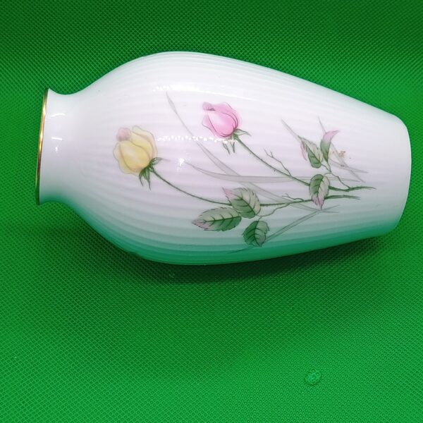Vintage 50s Vase mit romantischen Rosen - Image 5